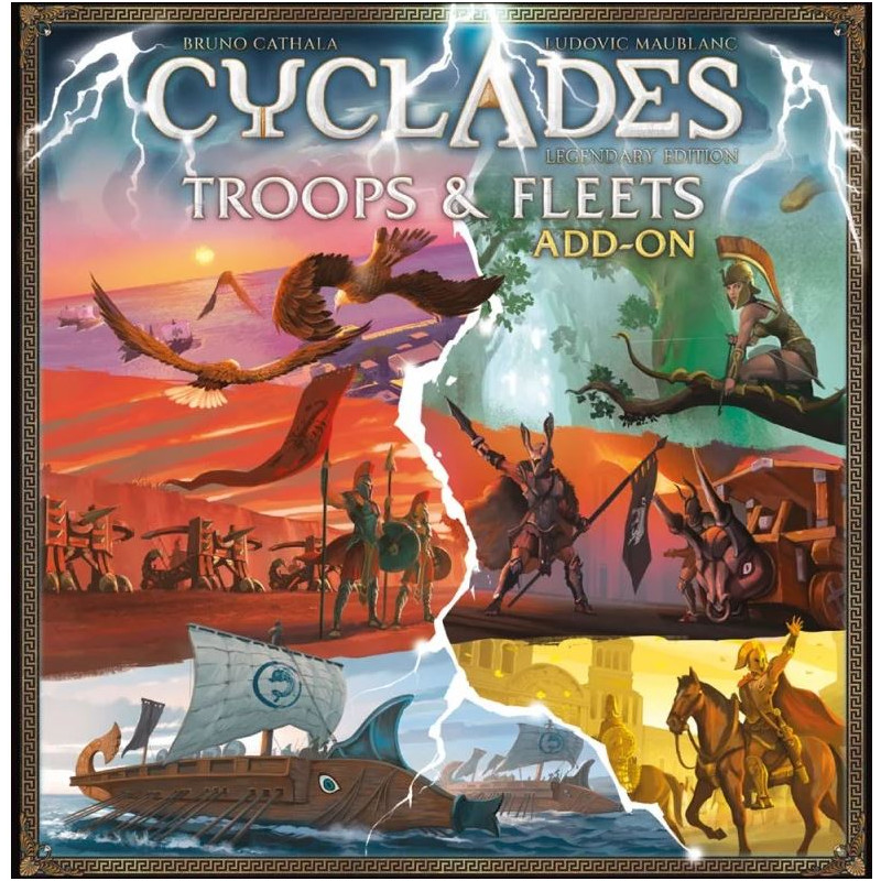Cyclades Legendary Edition : Troops & Fleets