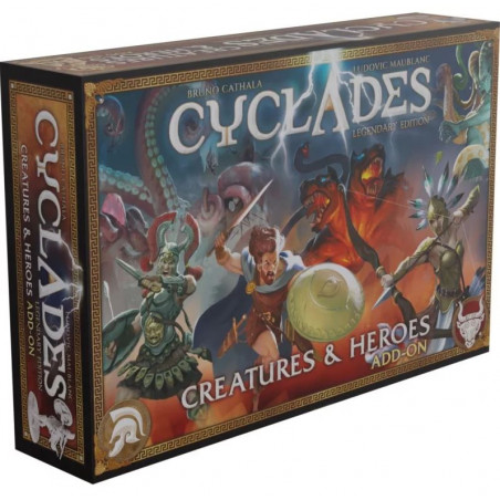 Buy Cyclades Legendary Edition : Creatures & Heroes - Agorajeux Shop