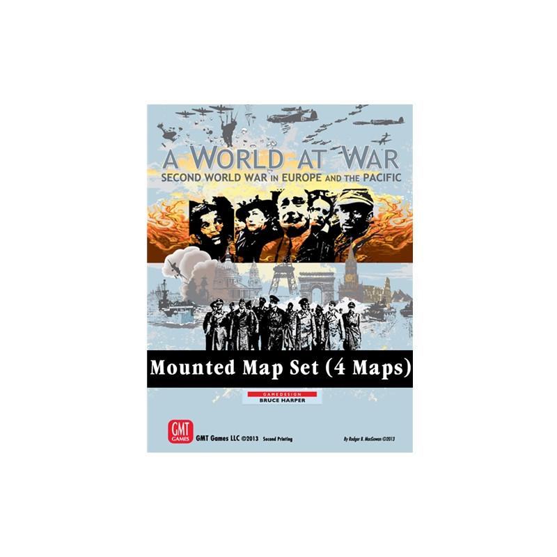 A World at War 2024 Mounted Maps
