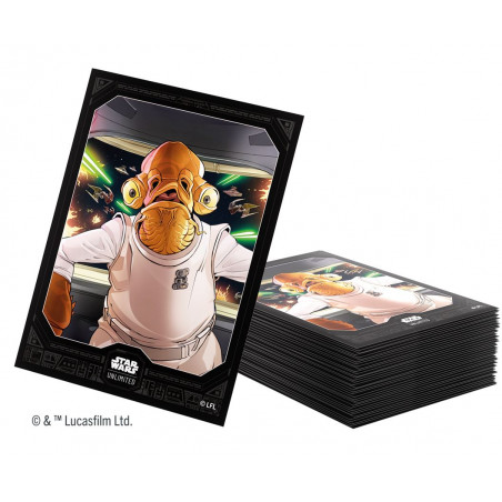 Buy Star Wars Unlimited Art Sleeves Admiral Ackbar - Agorajeux