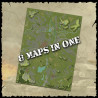 Buy WaW 85 Blood and Fury Premium Canvas Map - Agorajeux Gamestore