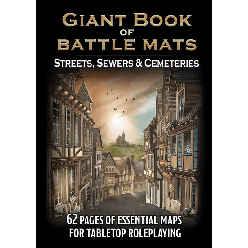 Livre plateau de jeu modulaire - Giant Book of Streets Sewers & Cementeries