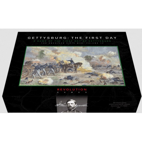 Buy Gettysburg: The First Day - Boxed Edition - Agorajeux Gamestore