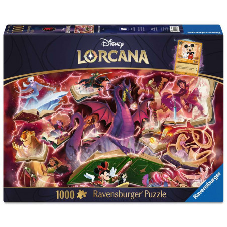 Buy Puzzle Disney Lorcana : Ruby - 1000 pieces - Agorajeux Gamestore