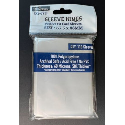 Buy Standard perfect fit  Sleeves 63.5x88 mm (110) - Agorajeux game store