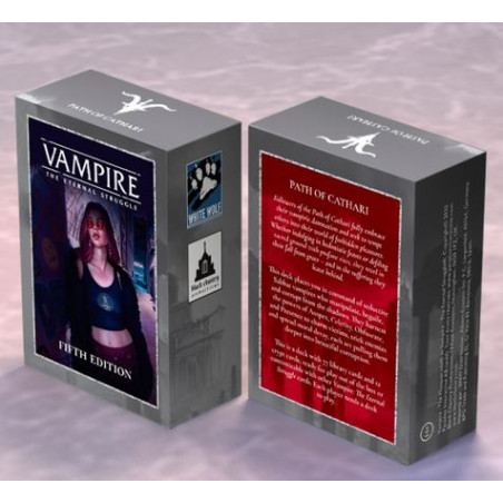 Buy V:TES 5th edition EN - Deck Path of Cathari - Agorajeux Gamestore