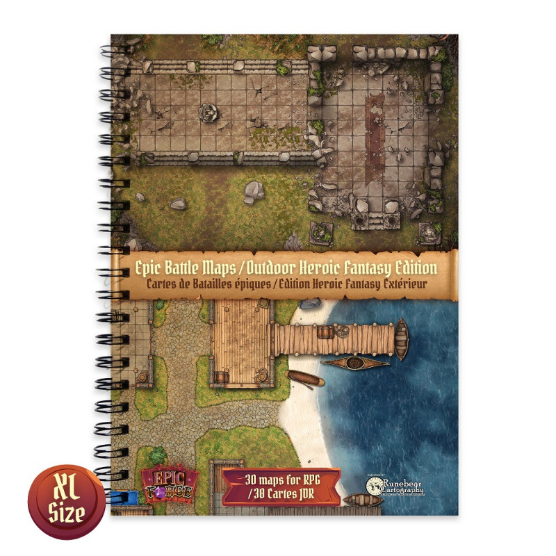 Buy Epic Battle Maps Heroic Fantasy Edition XL Size - Agorajeux