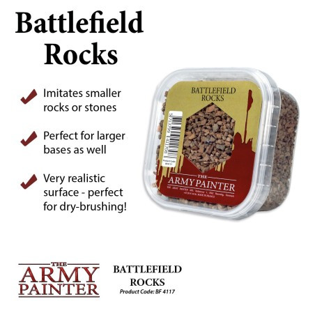 Buy Battlefield Basing: Battlefield Rocks| Army painter | Agorajeux game store