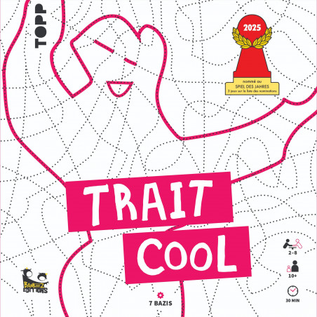 Buy Trait Cool (FR) | Bankiiiz Editions | Agorajeux gamestore