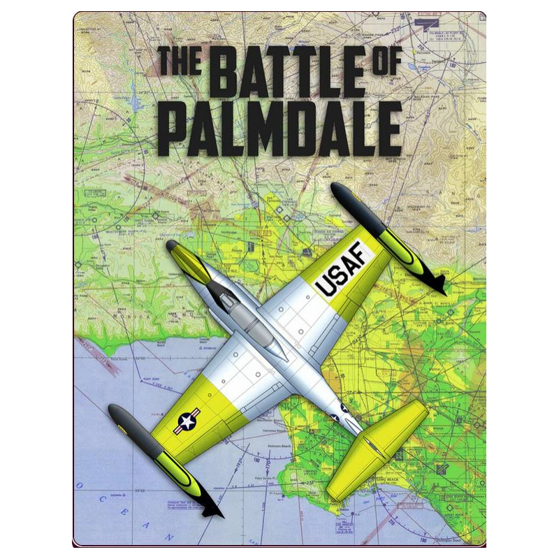 The Battle of Palmdale (canvas map)