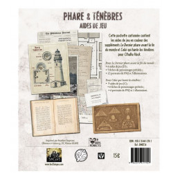Buy Cthulhu Hack : Pochette Aides de jeu - Phare & Ténèbres (FR) | XII Singes | Agorajeux Game Store