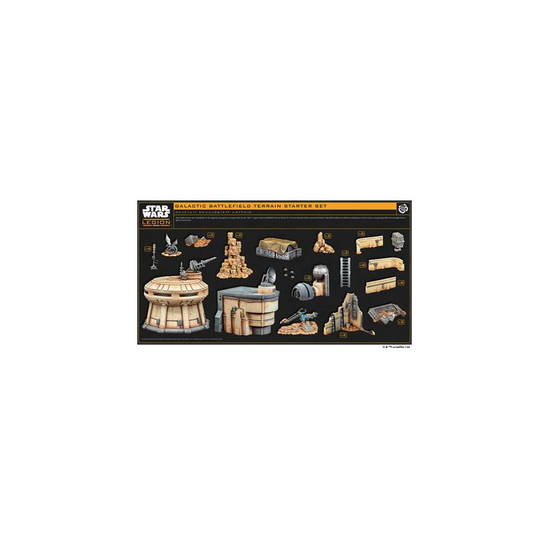 Star Wars : Légion - Galactic Terrain Set (Terrain)