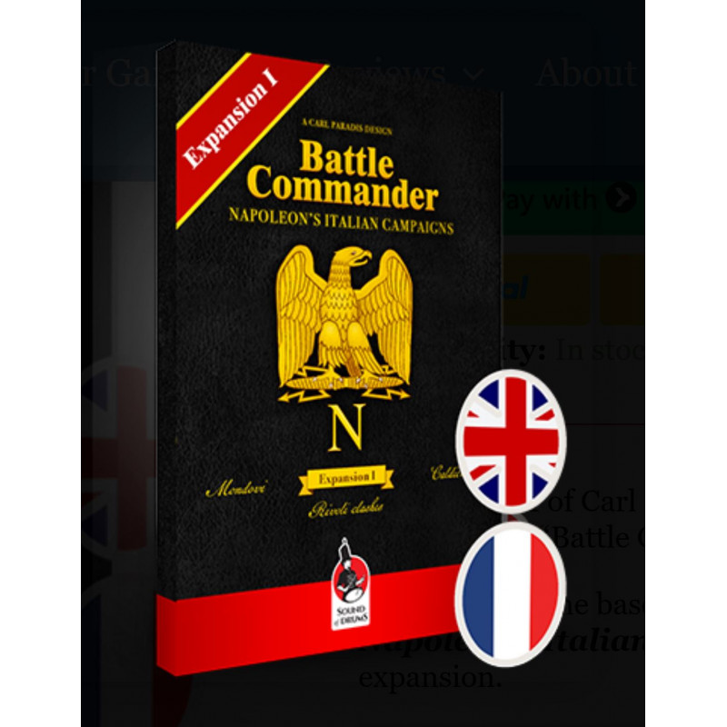 Battle Commander – Expansion 1 (English / Francais)