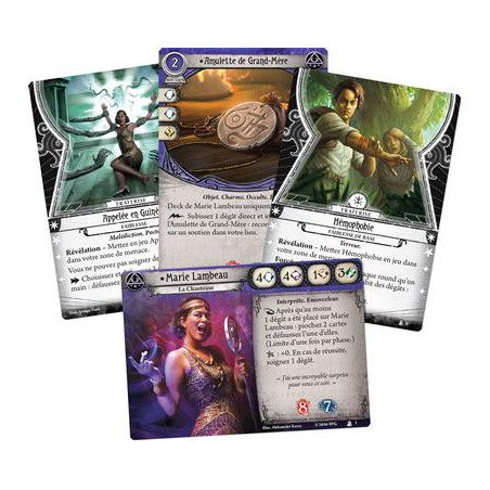 Buy Arkham Deck Investigateur : Marie Lambeau - Agorajeux Gamestore