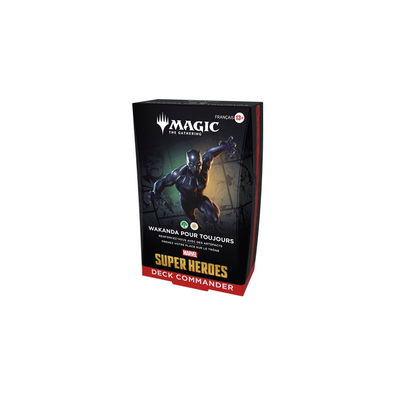 MTG : Marvel Super Heroes - Wakanda Pour Toujours - Deck Commander (FR)