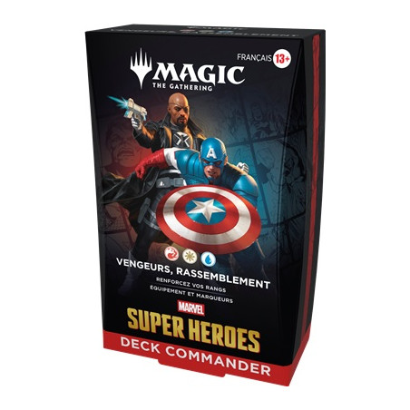 Buy MTG : Marvel - Vengeurs, Rassemblement - Deck Commander (FR)