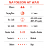 Buy Napoleon at War Deluxe Edition | Decision Games | Agorajeux game store