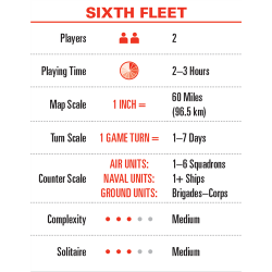 Buy Sixth Fleet Deluxe Edition | Decision Games | Agorajeux game store
