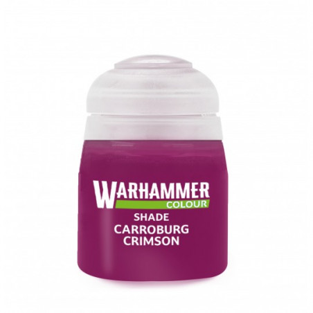 Warhammer - Shade Carroburg Crimson (18ml)| Games Workshop | Agorajeux