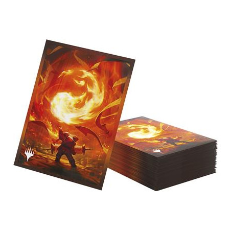 MTG SOS Premium Art Sleeves - Mountain