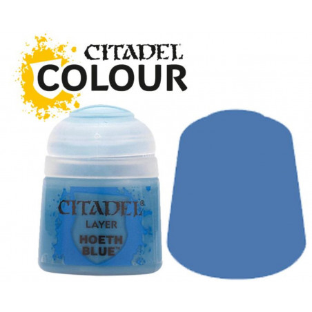 Warhammer colour : Pot de peinture Layer - Hoeth Blue