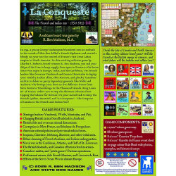 La Conqueste: The French and Indian War | White Dog Games | Agorajeux