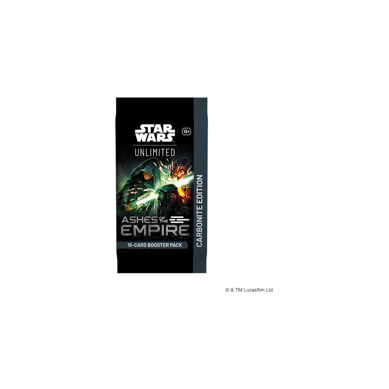 SW Unlimited: Booster Carbonite Set 8 Cendres de l'Empire (EN)
