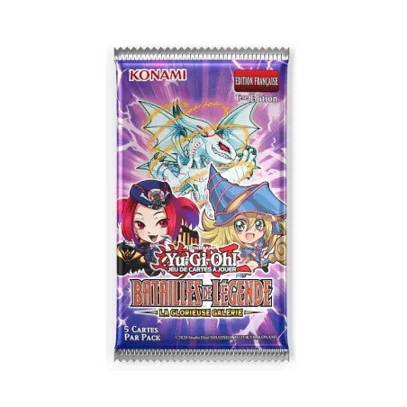 Buy  Booster Yu-Gi-Oh! Batailles de Légende : La Glorieuse Galerie VF