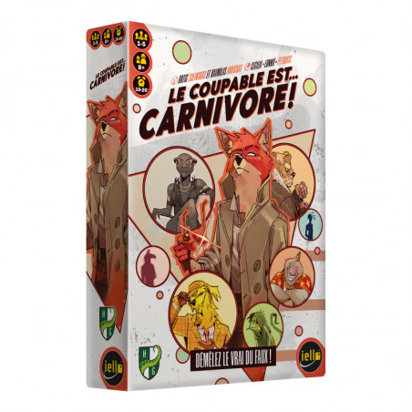 Buy Le Coupable est ... Carnivore - Iello - Agorajeux