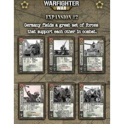 Buy Warfighter War: The WWII Europe Strategic Combat Card Game - Expansion 2 Germany 1 | DVG | Agorajeux game store