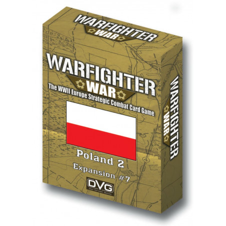 Buy Warfighter War: The WWII Europe Strategic Combat Card Game - Expansion 7 Poland 2 | DVG | Agorajeux game store