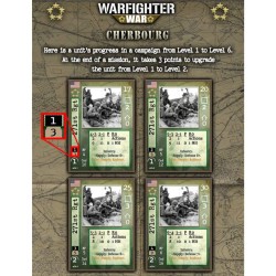 Buy Warfighter War: The WWII Europe Strategic Combat Card Game - Expansion Cherbourg | DVG | Agorajeux game store