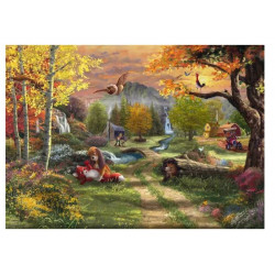 Puzzle Disney : Rox et...