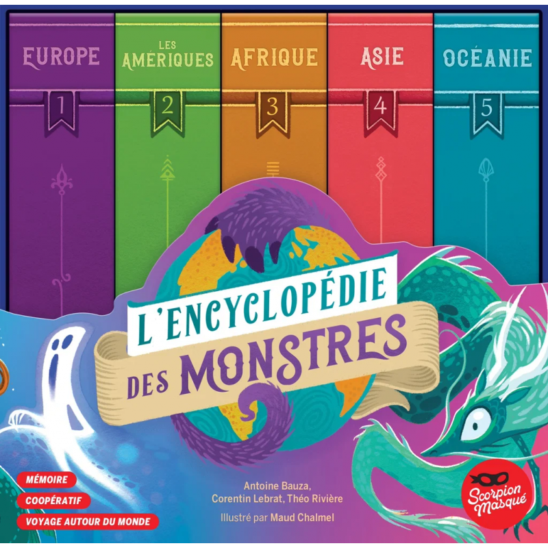 Buy L'Encyclopédie des Monstres (FR) | Scorpion Masqué | Agorajeux Game store