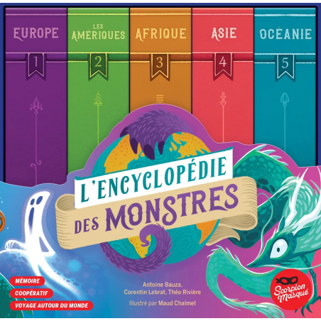 Buy L'Encyclopédie des Monstres (FR) | Scorpion Masqué | Agorajeux Game store