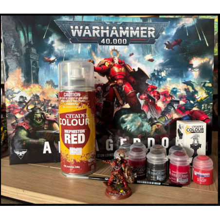 Pack de peinture Warhammer 40000 Armageddon - Blood Angels