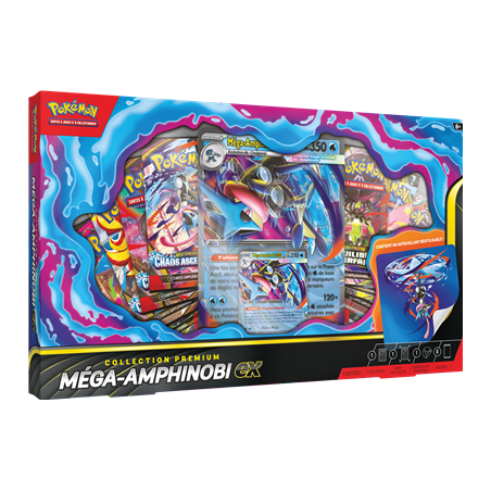 Buy Coffret Premium Pokémon Juillet 2026 Méga-Amphinobi-ex | Agorajeux