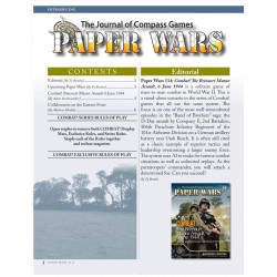 Buy Paper Wars 114 - Magazine & Game | Compass Games | Agorajeux shop