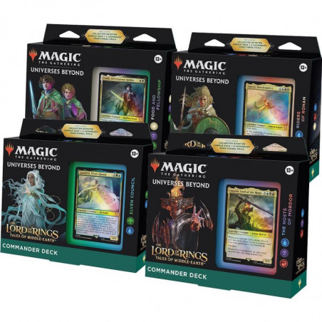 MTG : Lord of the Rings - Pack of 4 Commander Decks | Agorajeux shop