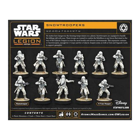 Buy Star Wars Legion : Snowtrooper (Resculpt) | Atomic Mass Games | Agorajeux game store