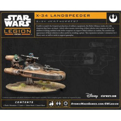 Buy Star Wars Légion : X-34 Landspeeder​​​ (Reissue) | Atomic Mass Games | Agorajeux Game Store