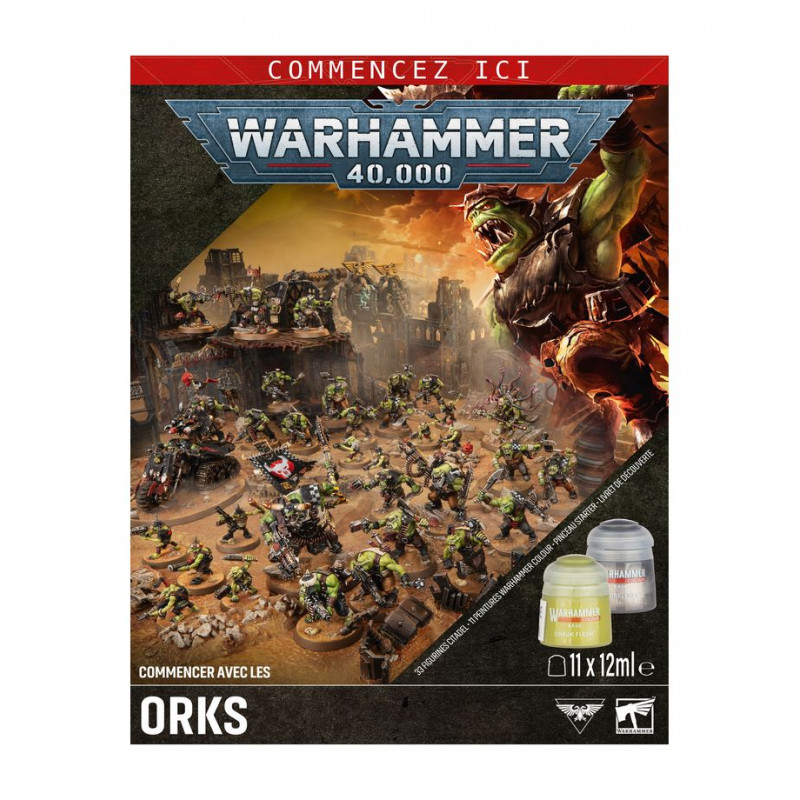Warhammer 40000 : Getting started with Orks