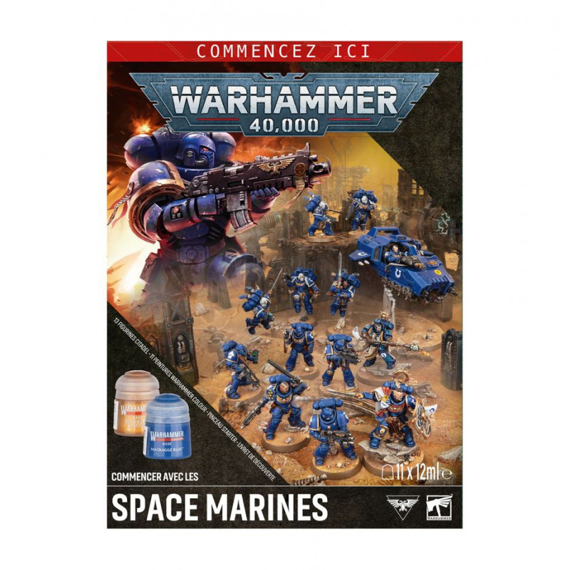 Warhammer 40000 : Getting started with Space Marines (FR)