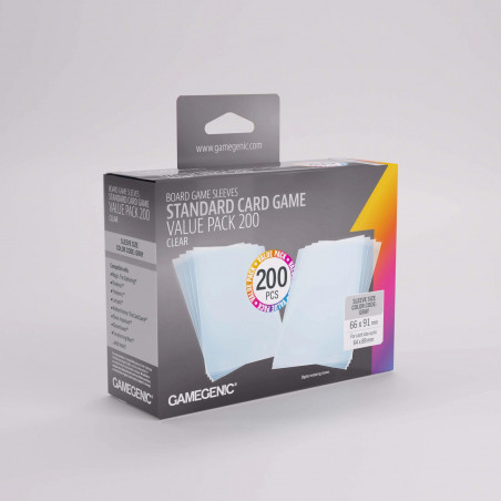 Buy Gamegenic : 200 Sleeves Prime Standard - Agorajeux Gamestore