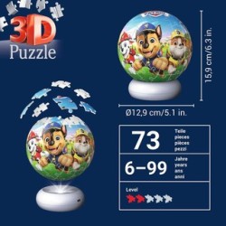 3D Puzzle Paw Patrol | Ravensburger | Agorajeux Gamestore
