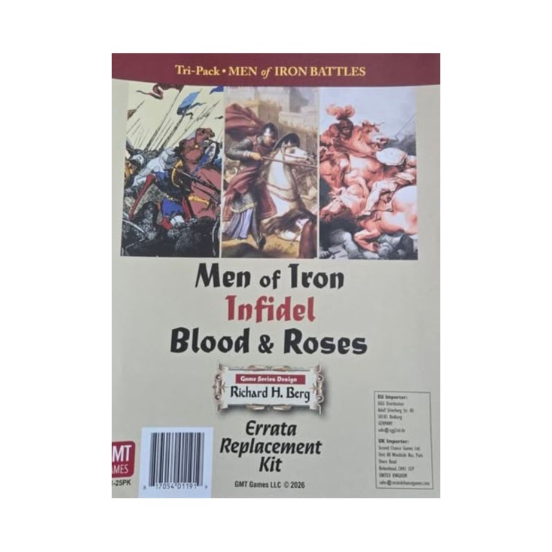 Men of Iron tri-Pack Errata kit