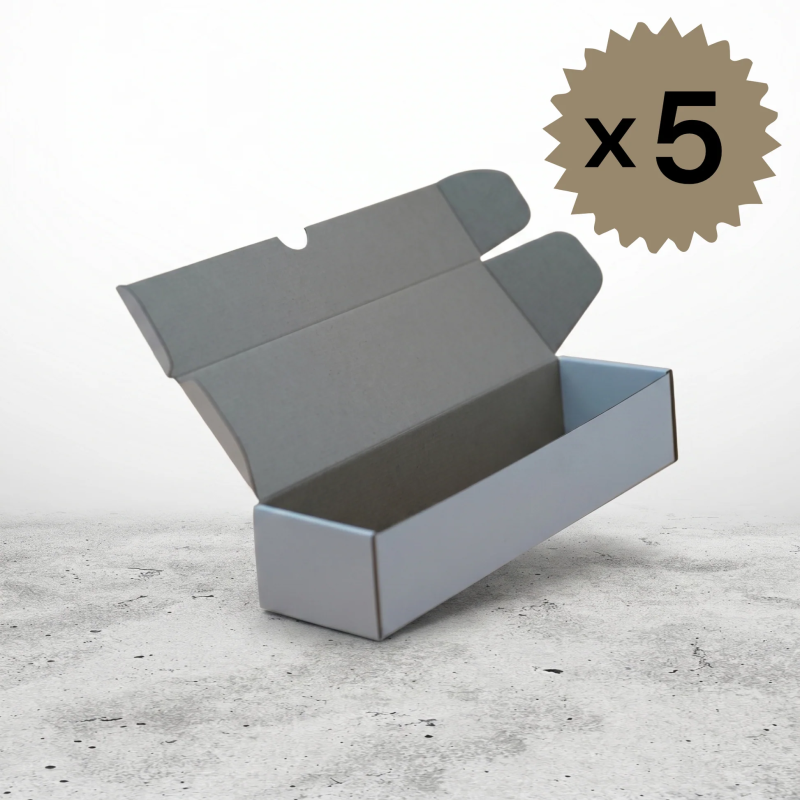 1000-Card Foldable Storage Box - pack of 5