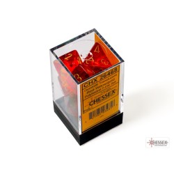 set of 7 Gemini dice - Chessex