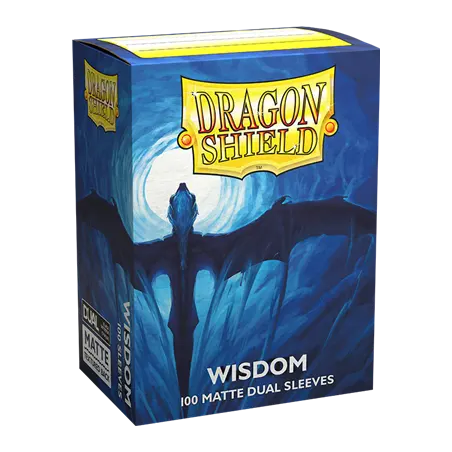 Buy 100 Dragon Shield Dual Matte - Glacier | Agorajeux Game Store