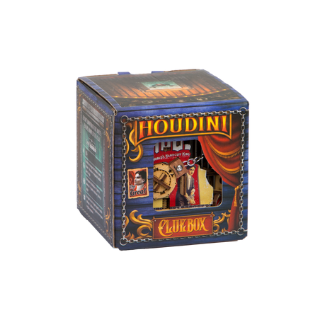 Houdini's magic escape cluebox